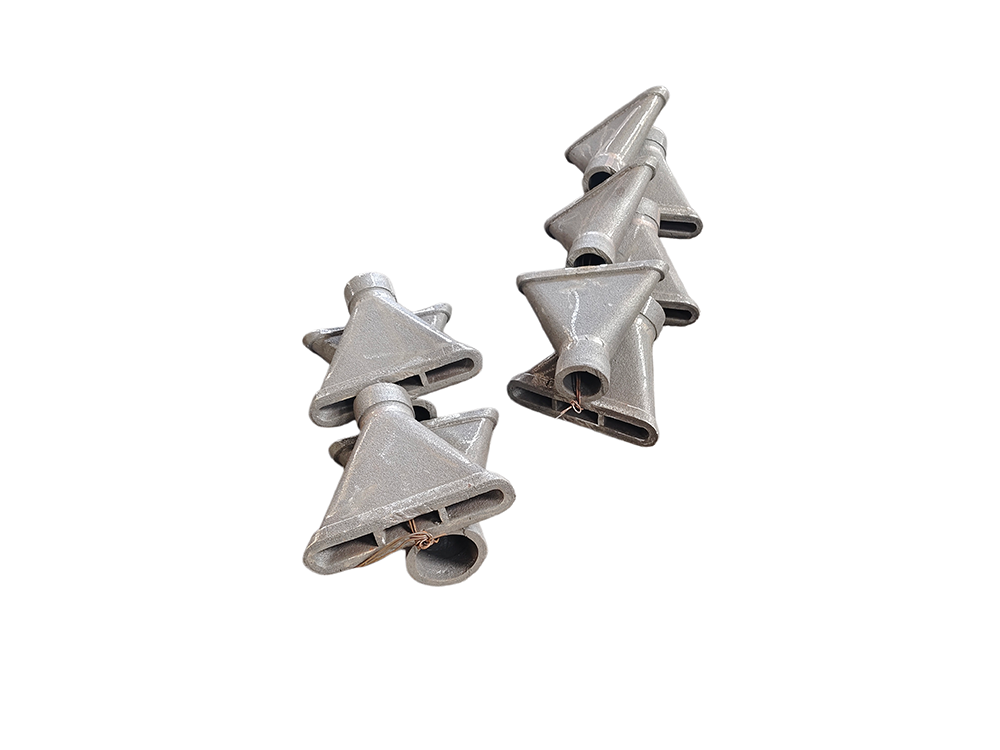 Nozzle tip of pulverized coal burner
